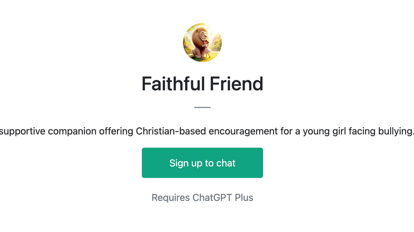 Faithful Friend Screenshot