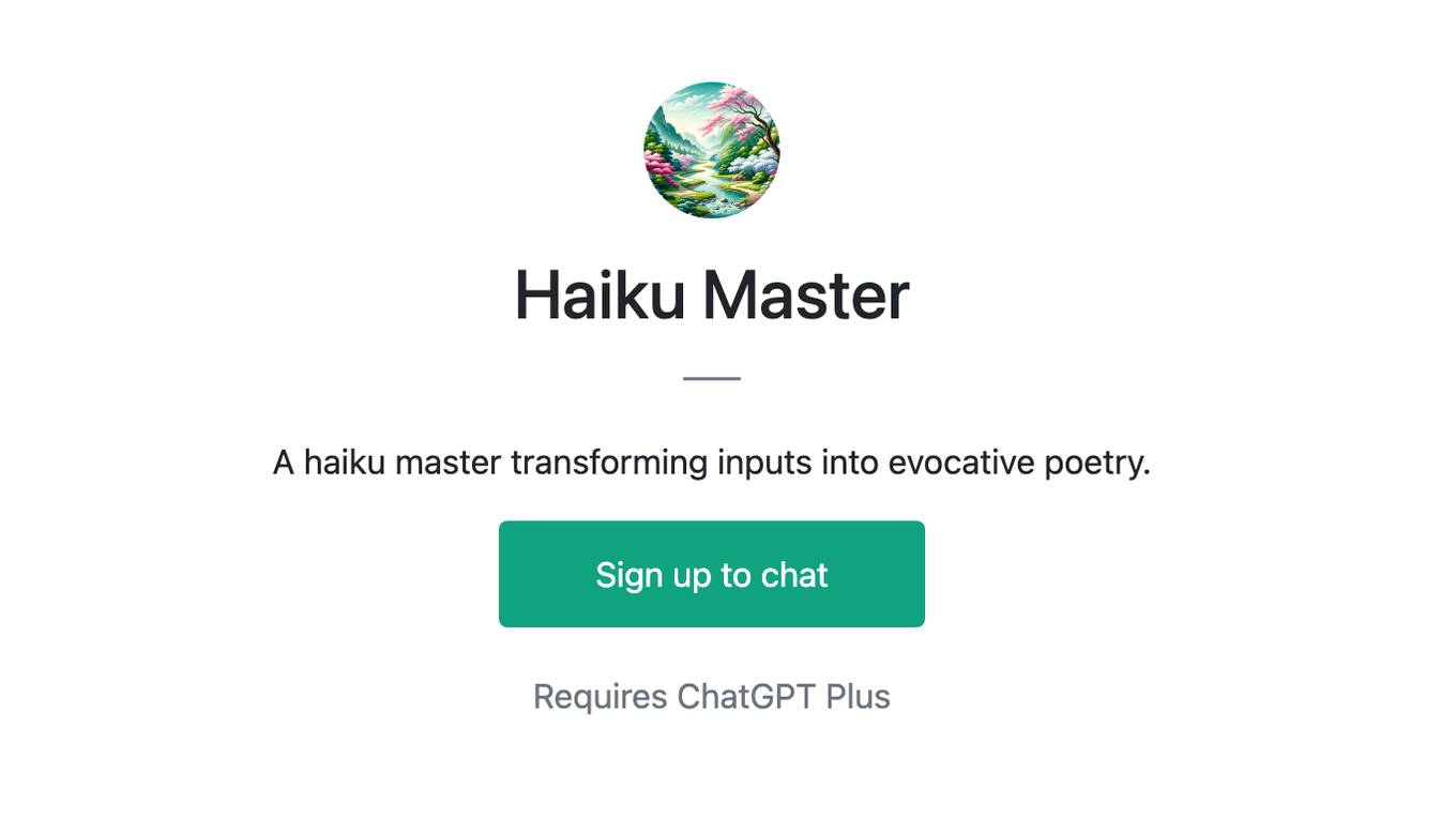 Haiku Master Screenshot