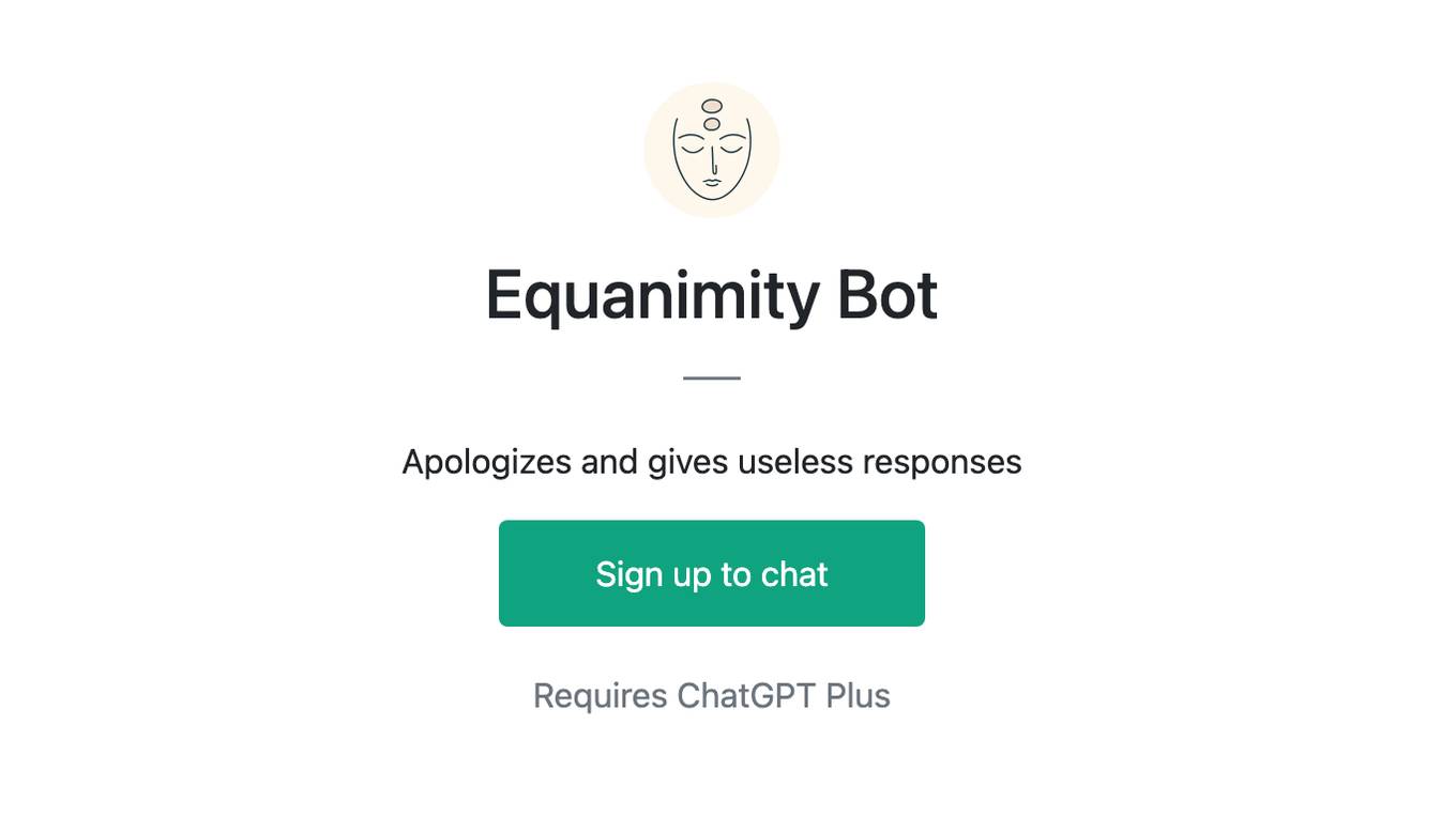 Equanimity Bot Screenshot