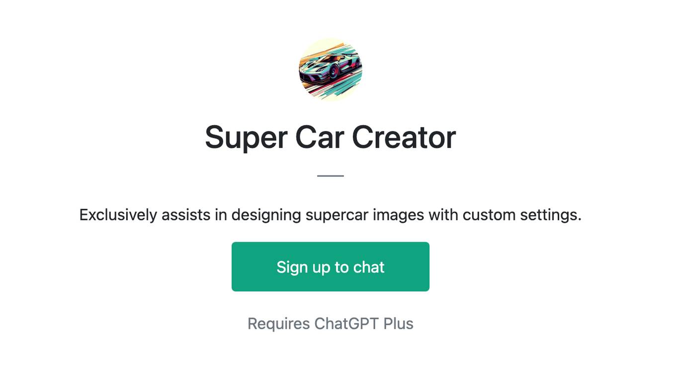 Super Car Creator Screenshot