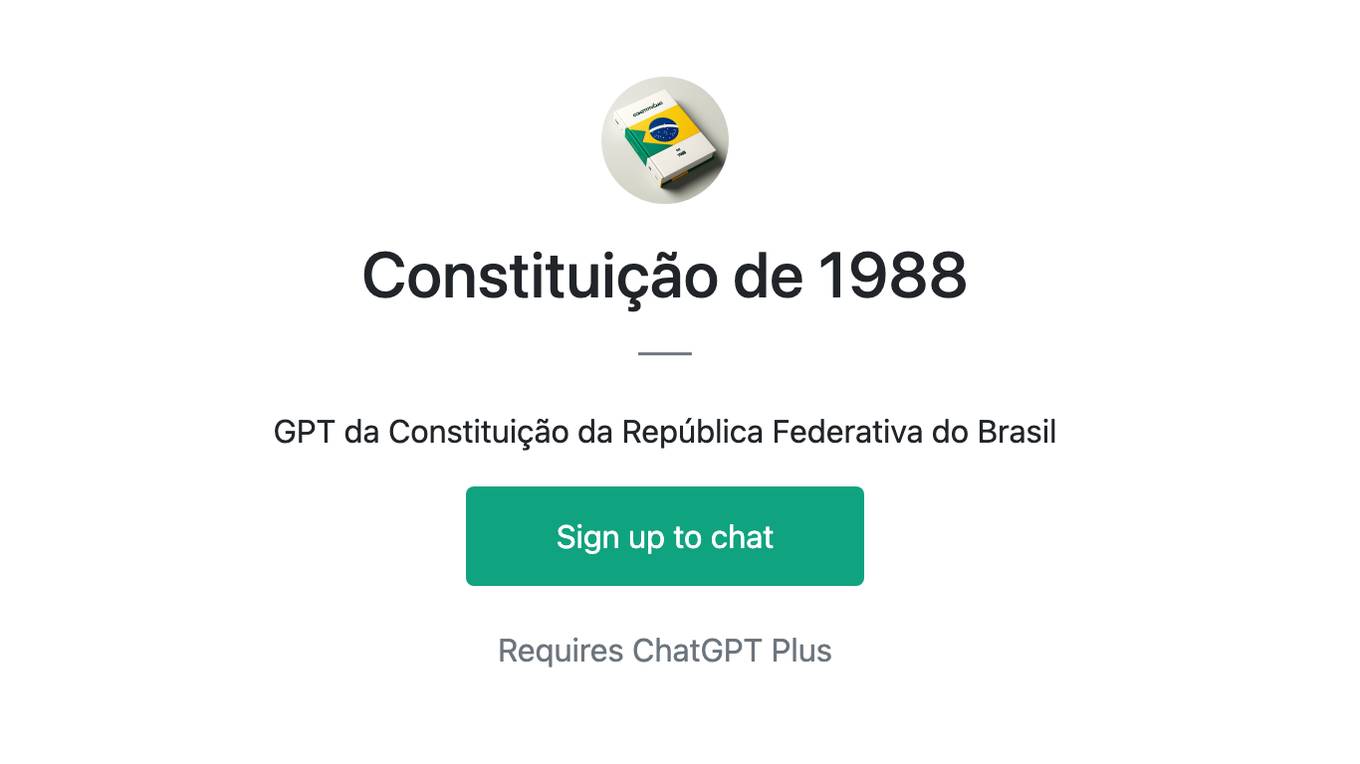 Constituição de 1988 Screenshot