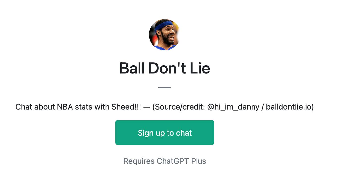 Ball Don't Lie Screenshot