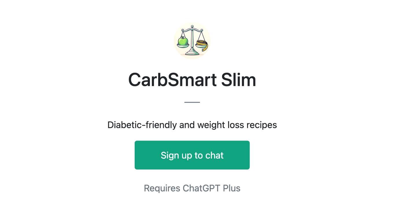 CarbSmart Slim Screenshot