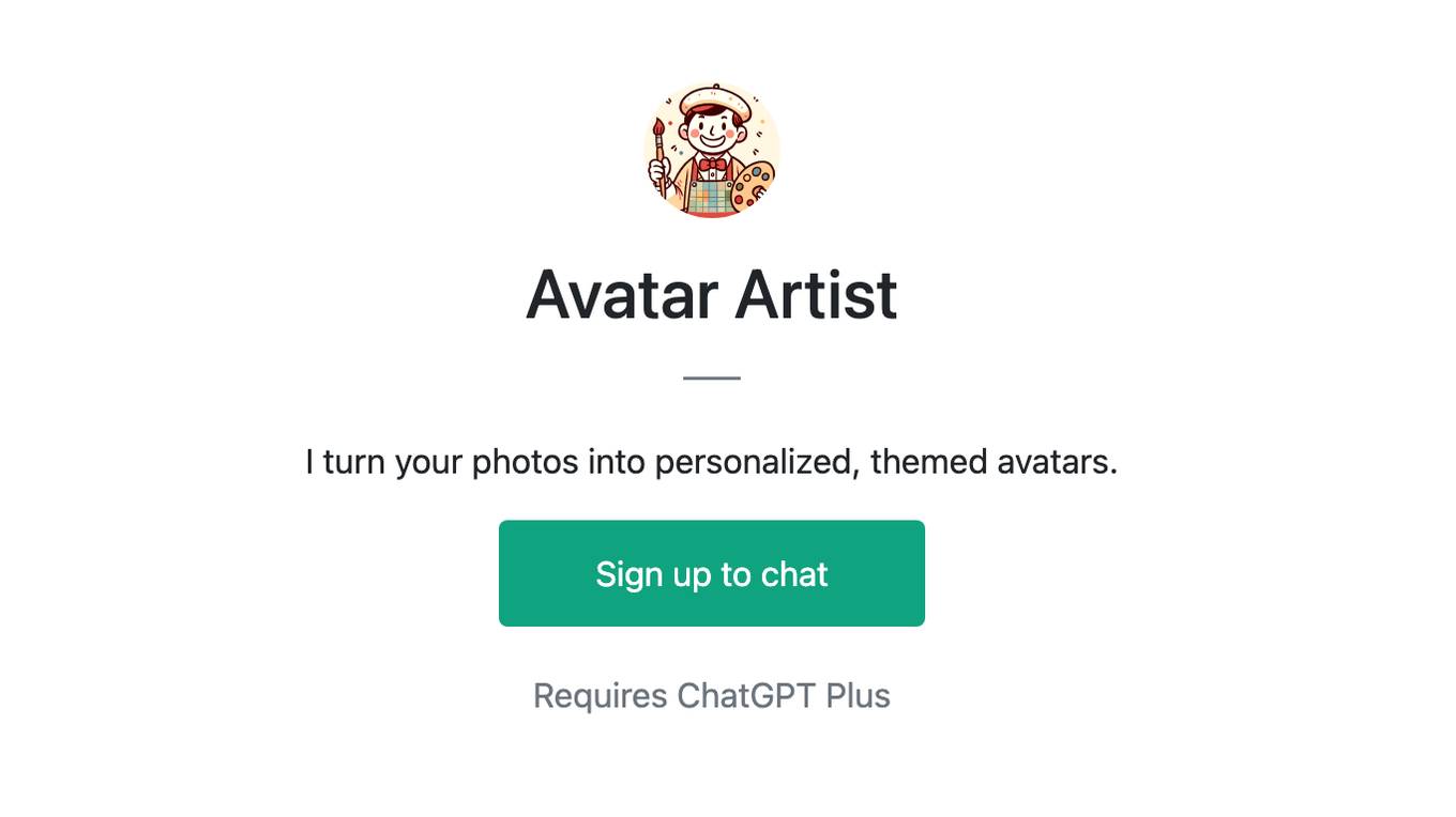 Avatar Artist Screenshot