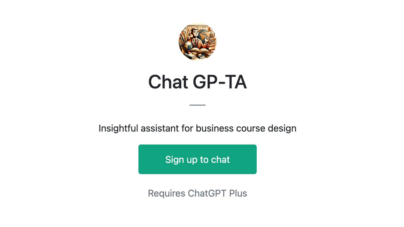 Chat GP-TA Screenshot