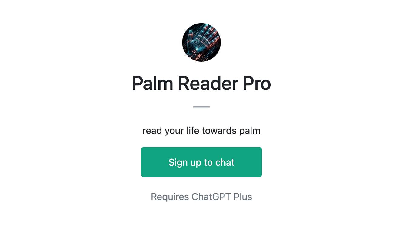 Palm Reader Pro Screenshot