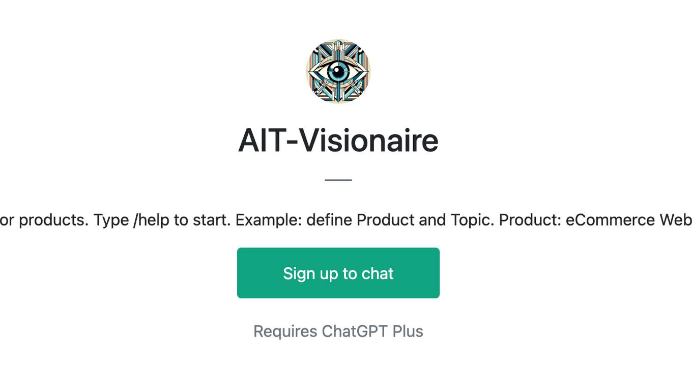 AIT-Visionaire Screenshot