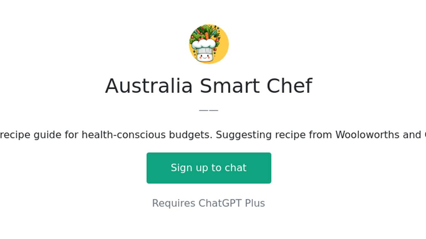 Australia Smart Chef Screenshot