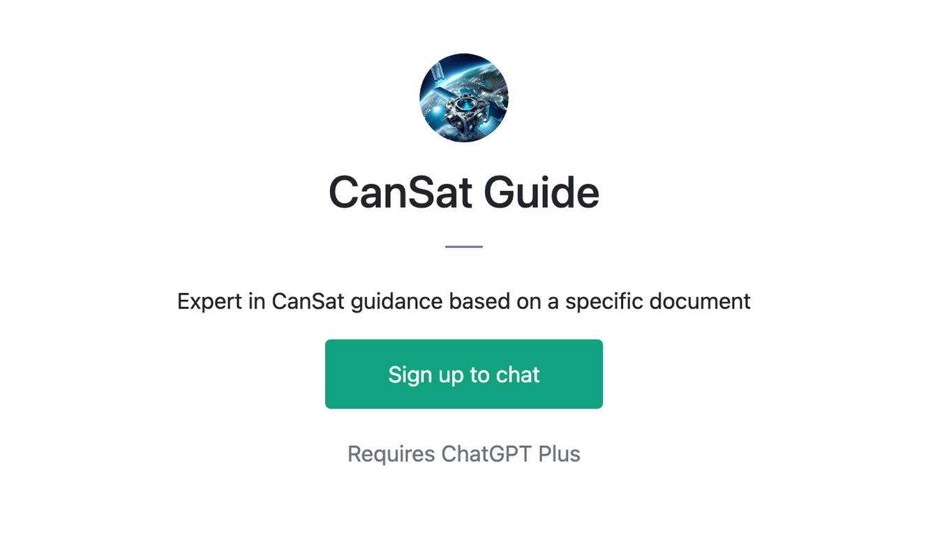 CanSat Guide Screenshot