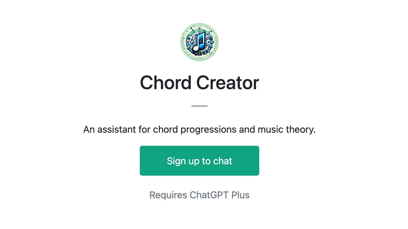 Chord Creator Screenshot