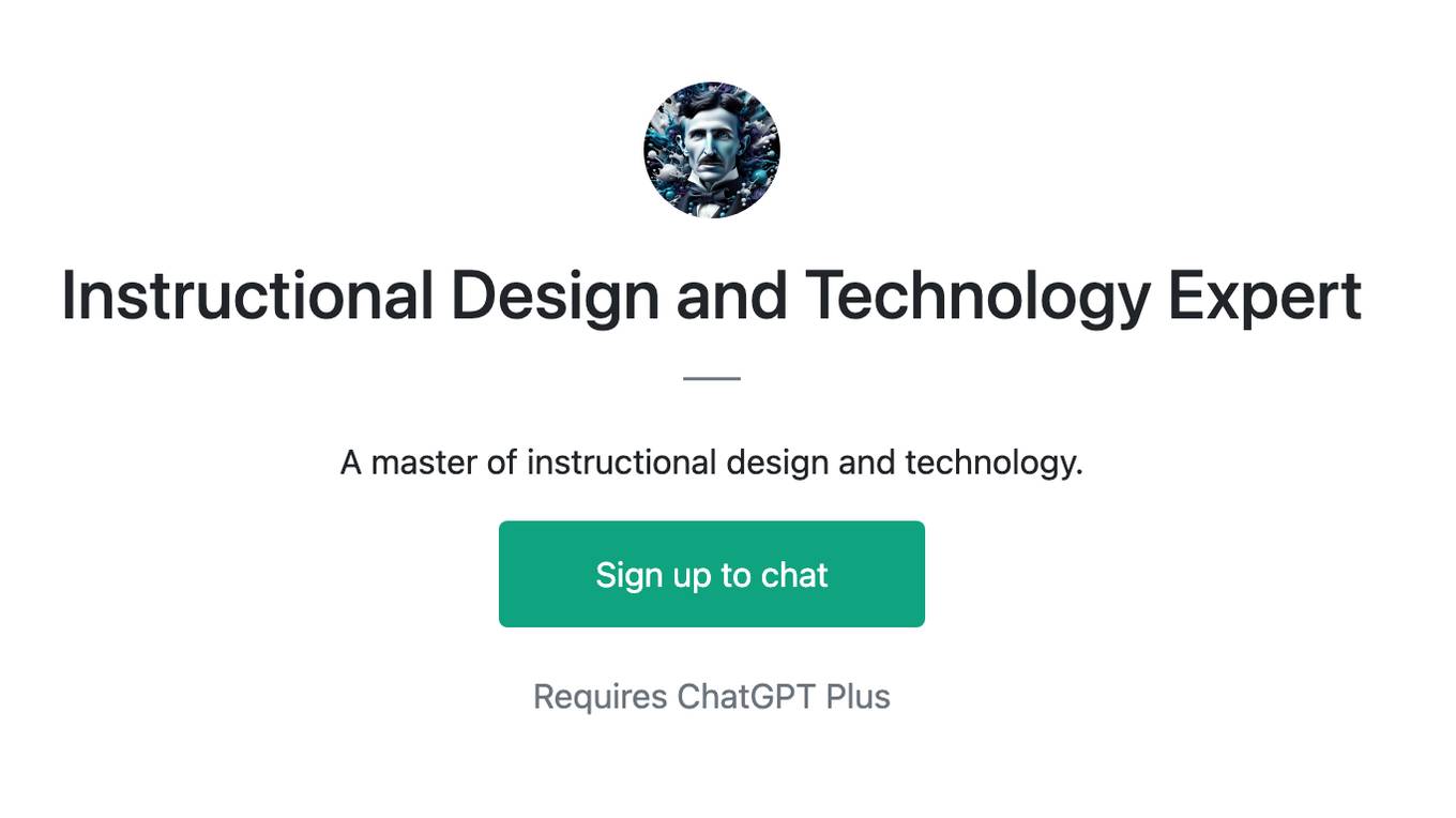 Instructional Design and Technology Expert Screenshot