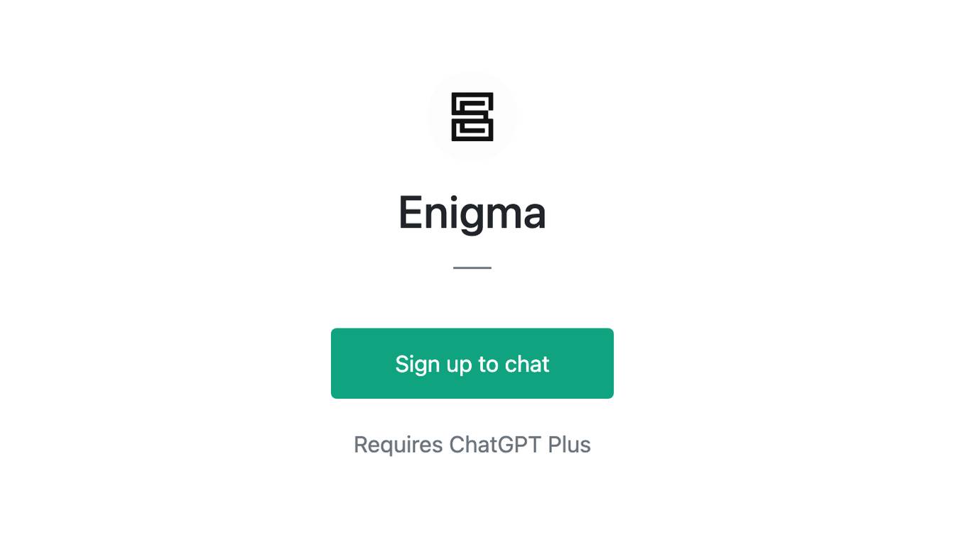 Enigma Screenshot