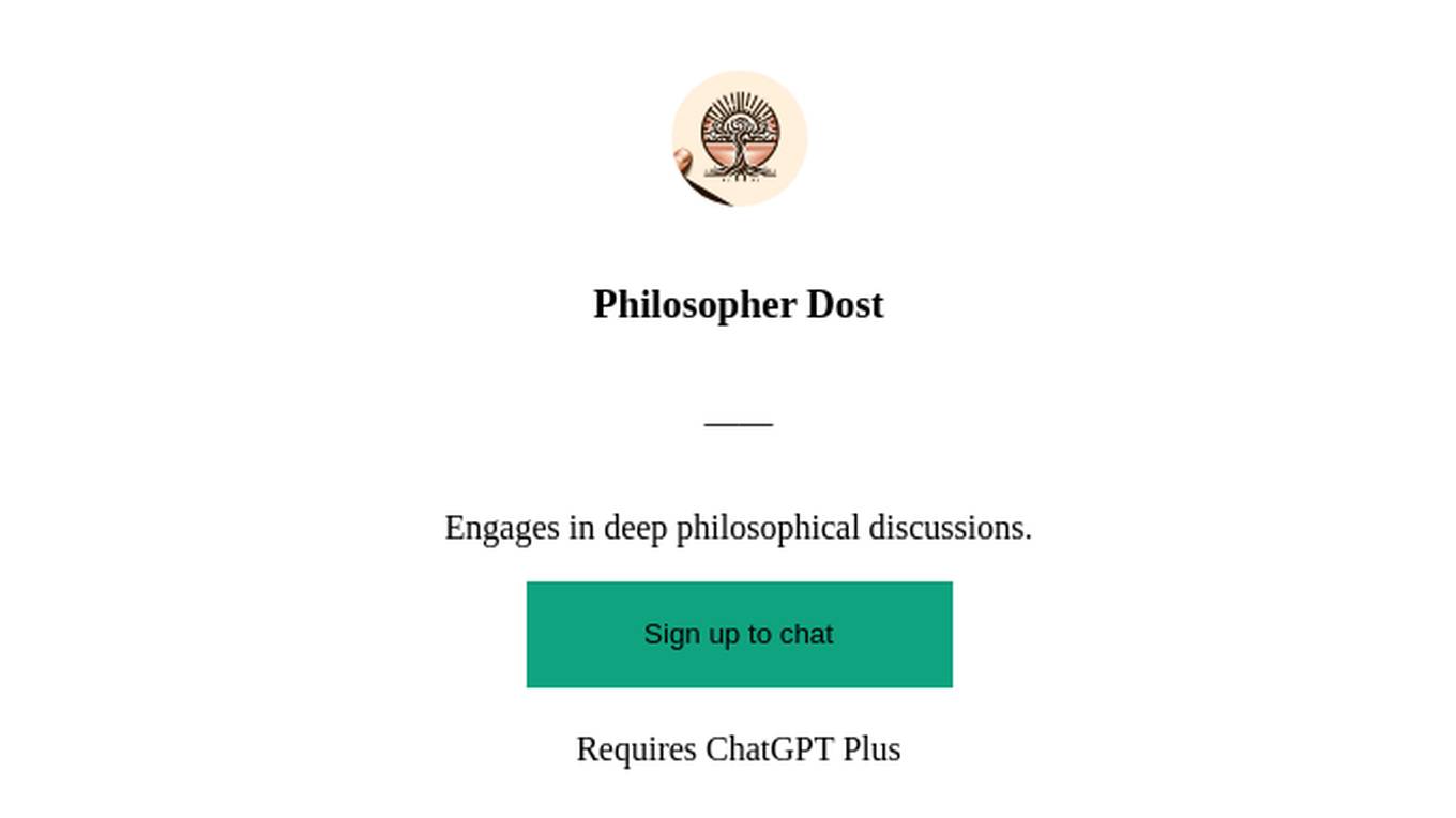 Philosopher Dost Screenshot