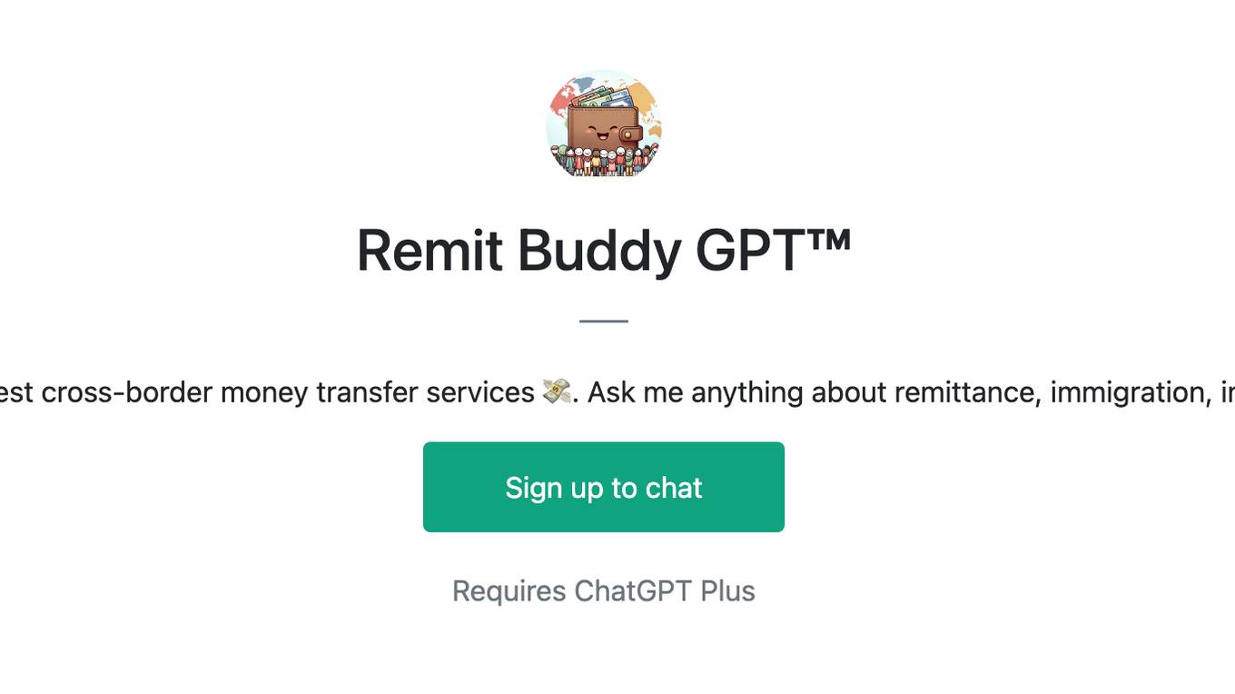 Remit Buddy GPT™️ Screenshot