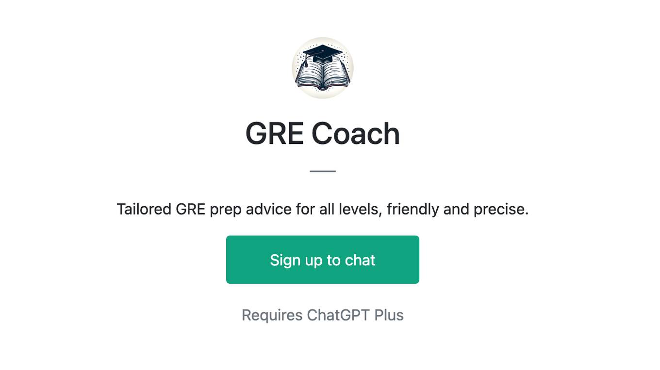 GRE Coach Screenshot