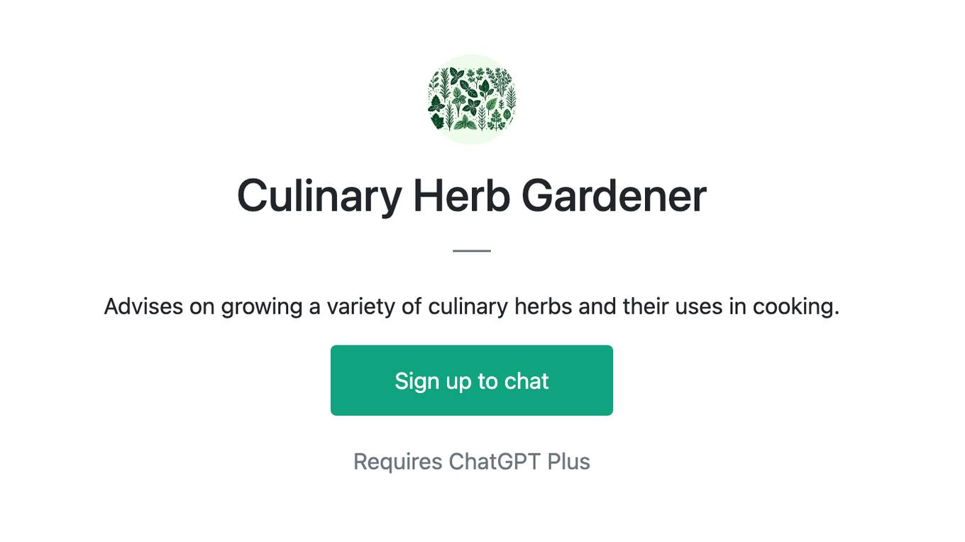 Culinary Herb Gardener Screenshot