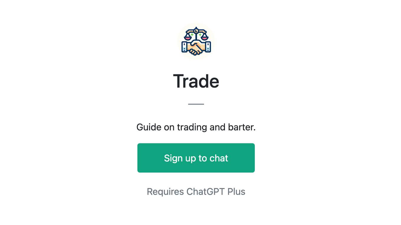 Trade Screenshot