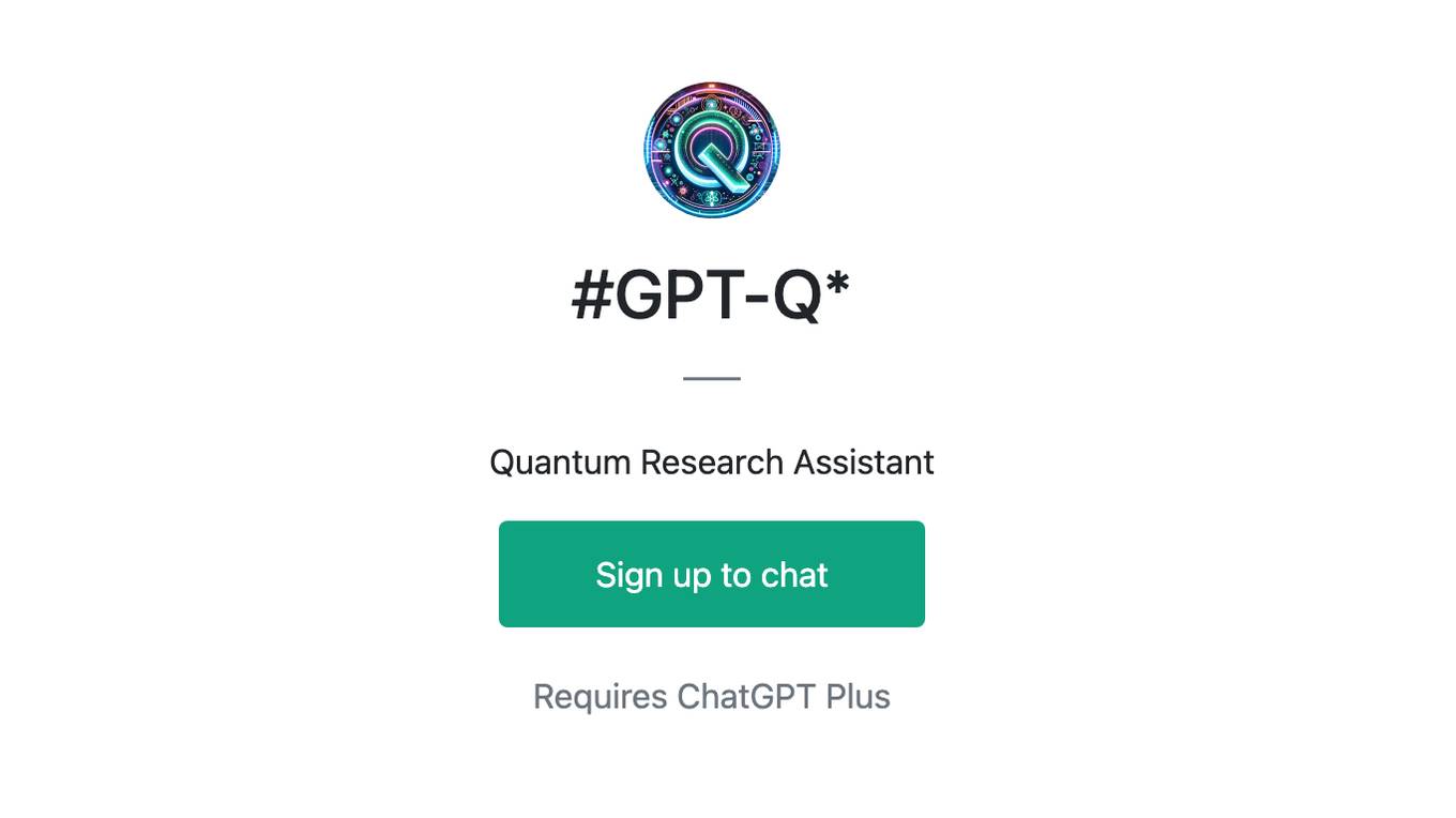 #GPT-Q* Screenshot