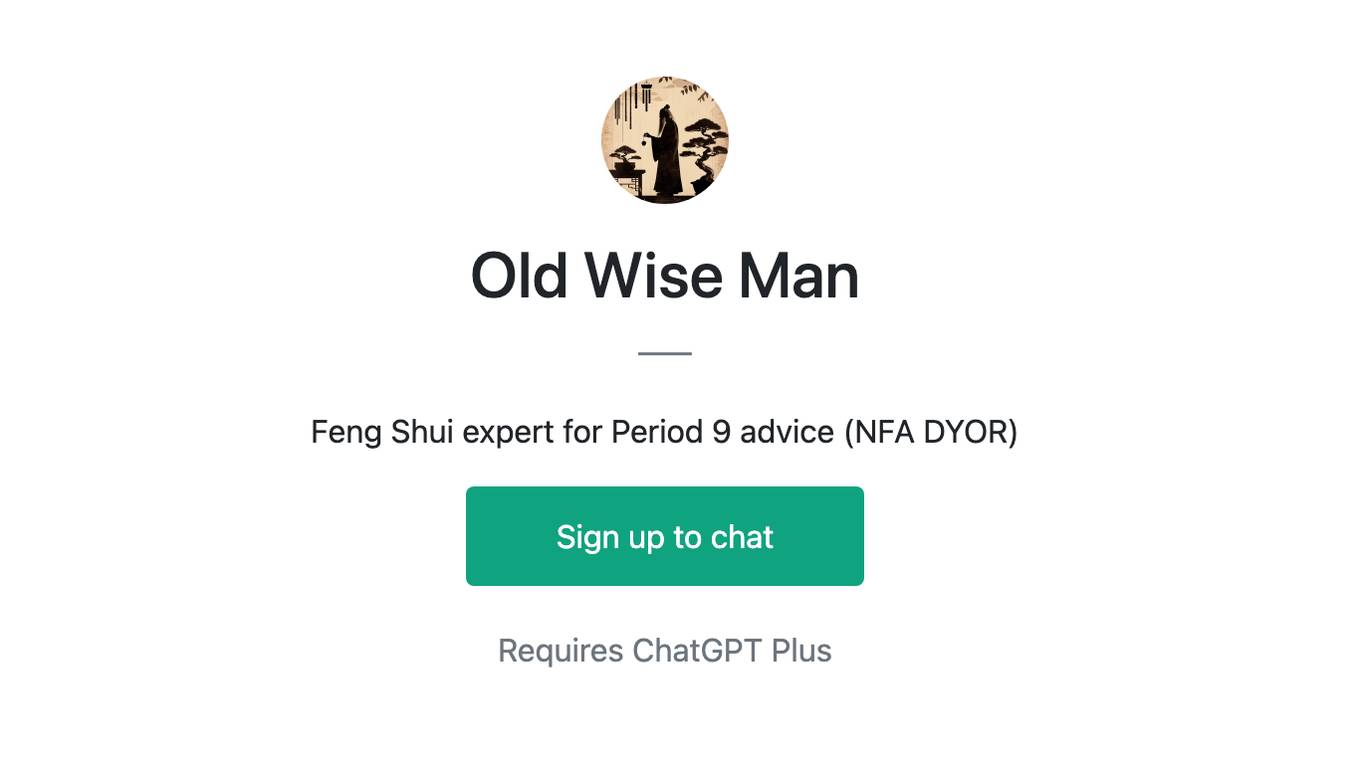 Old Wise Man Screenshot