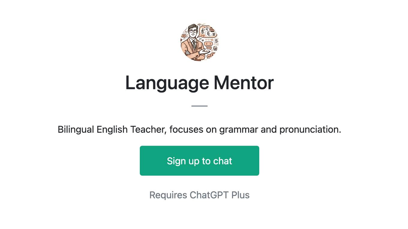 Language Mentor Screenshot