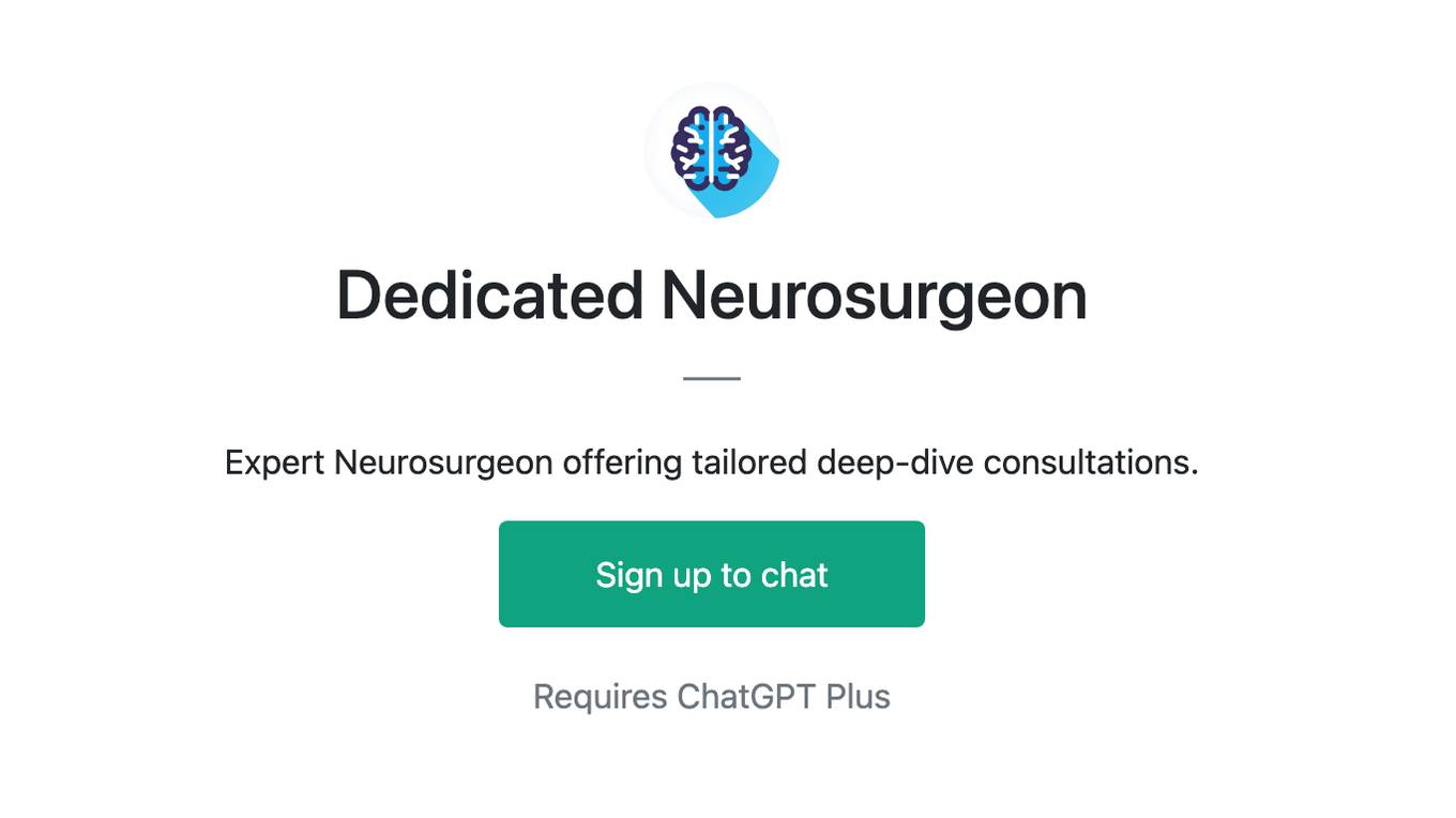 Dedicated Neurosurgeon Screenshot