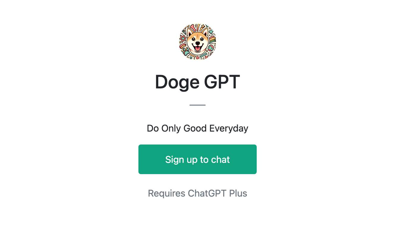 Doge GPT Screenshot