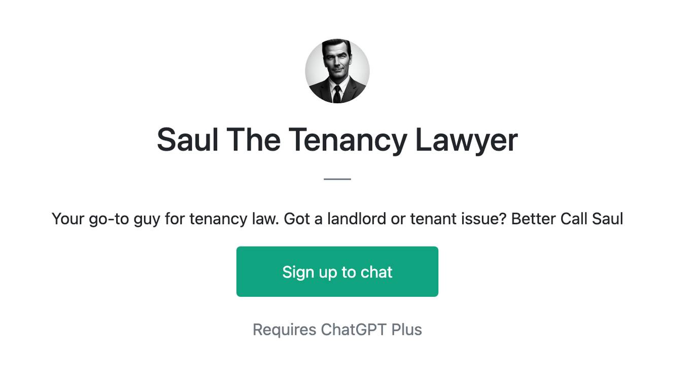 Saul The Tenancy Lawyer Screenshot