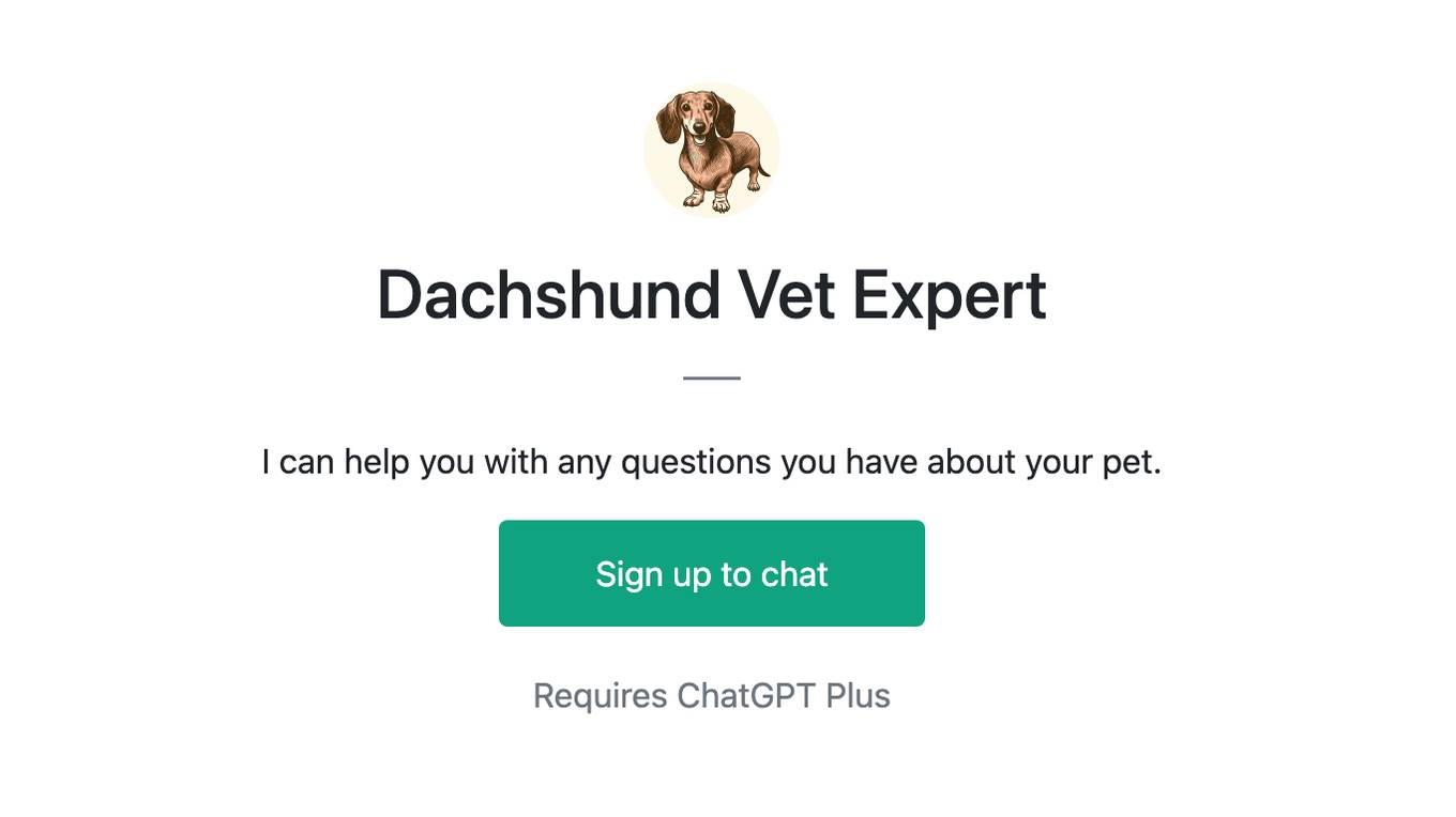 Dachshund Vet Expert Screenshot