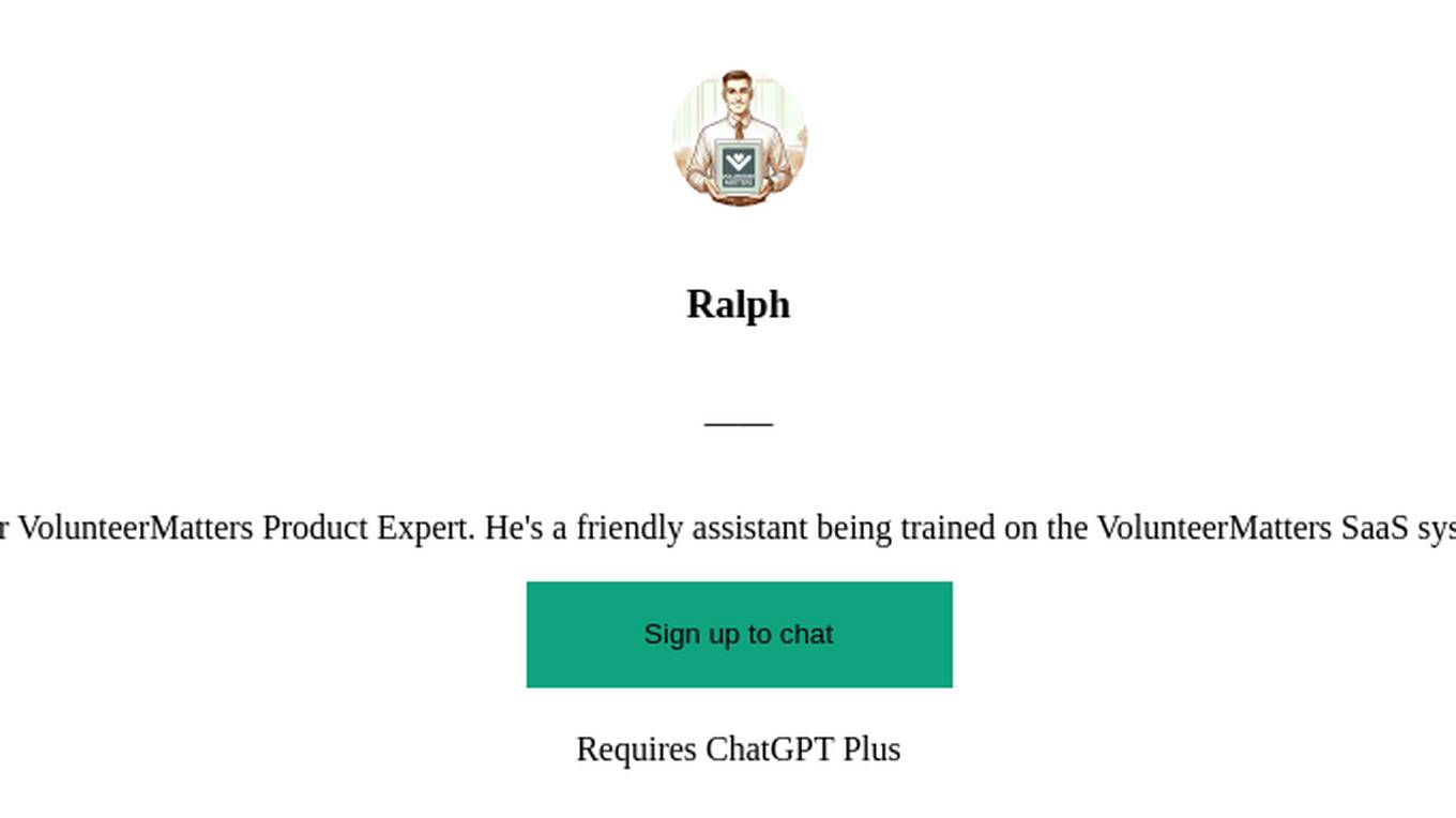 Ralph Screenshot