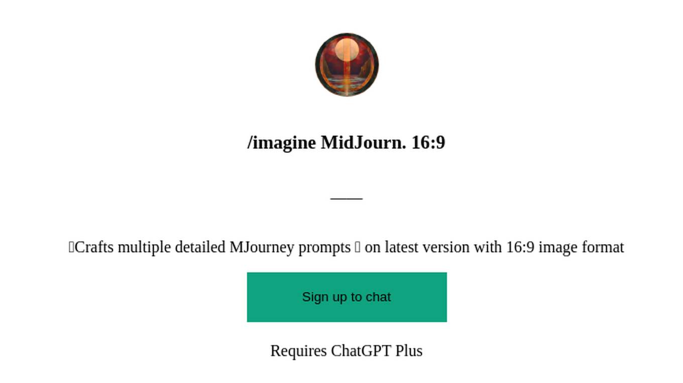 /imagine MidJourn. 16:9 Screenshot