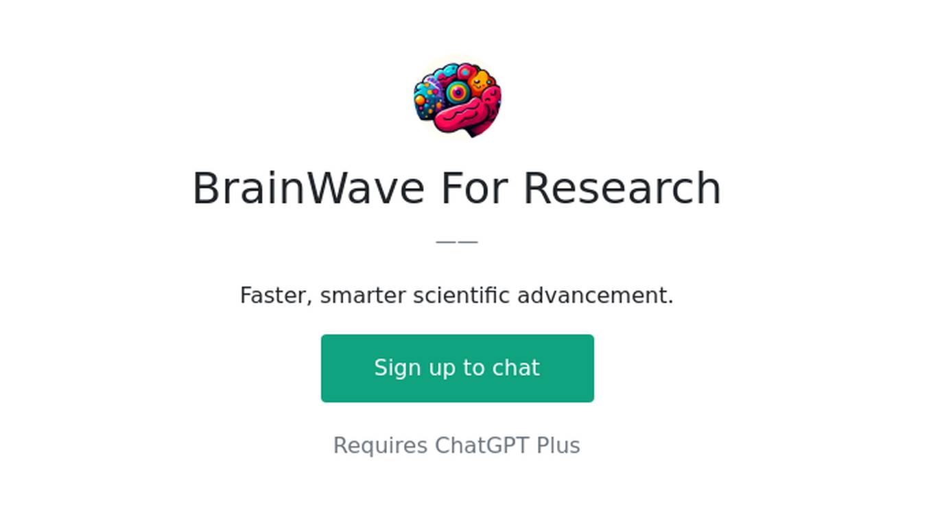 BrainWave For Research Screenshot