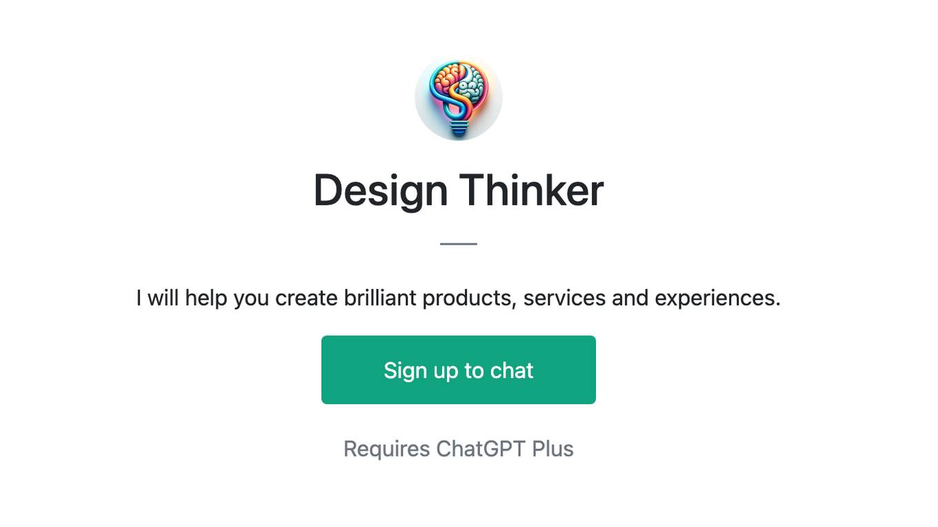 Design Thinker Screenshot