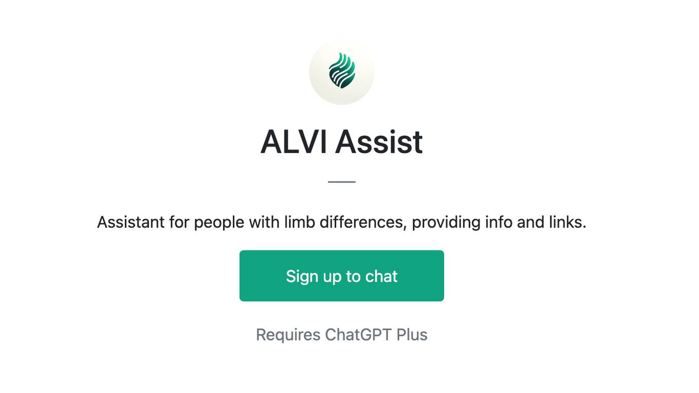 ALVI Assist Screenshot