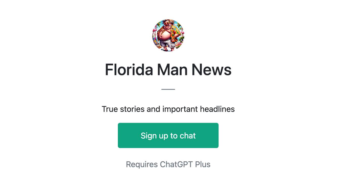 Florida Man News Screenshot