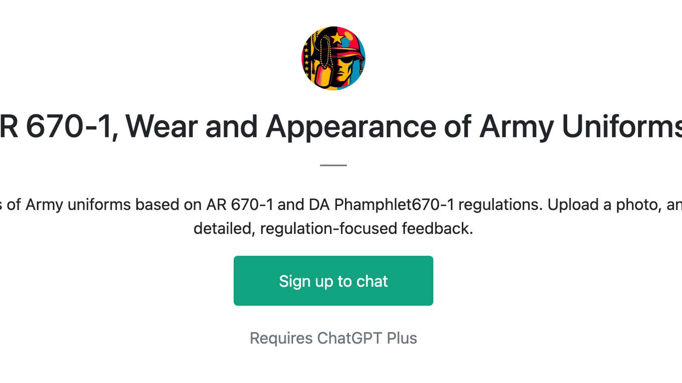 AR 670-1, Wear and Appearance of Army Uniforms Screenshot