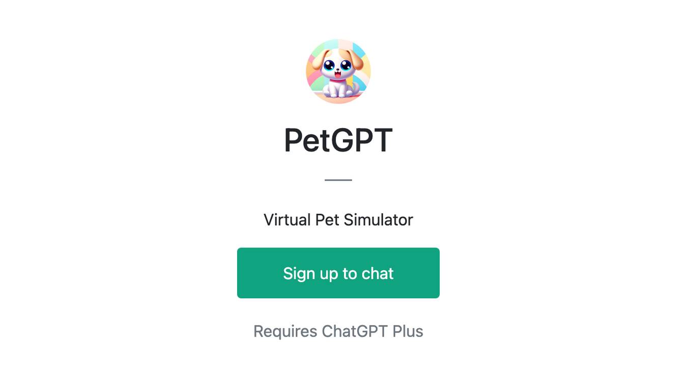 PetGPT Screenshot