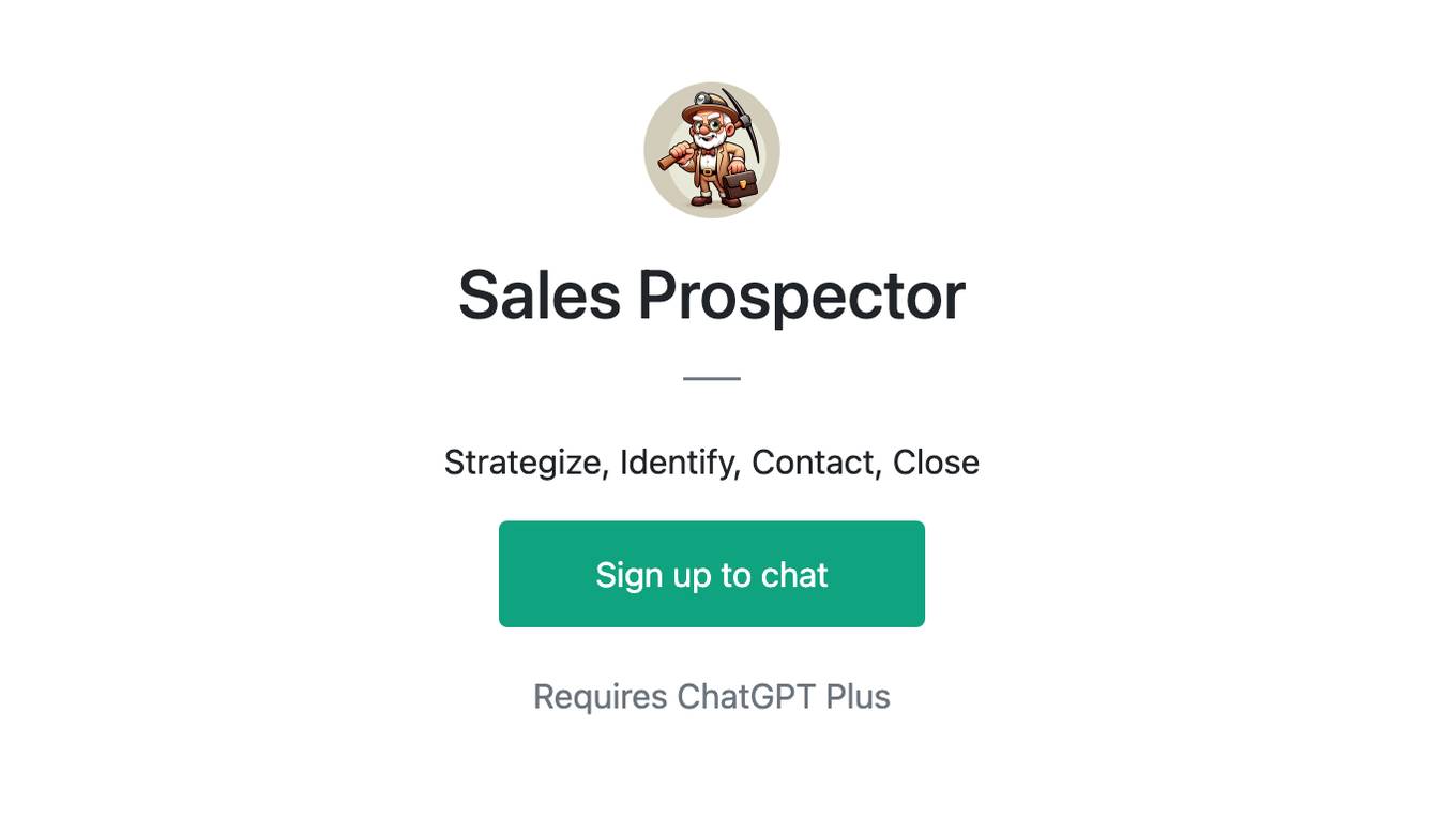 Sales Prospector Screenshot