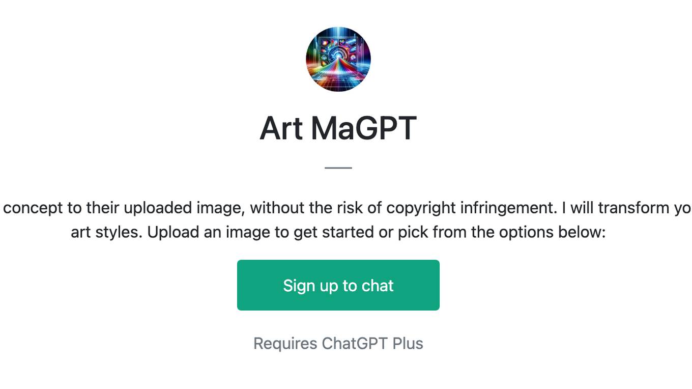 Art MaGPT Screenshot