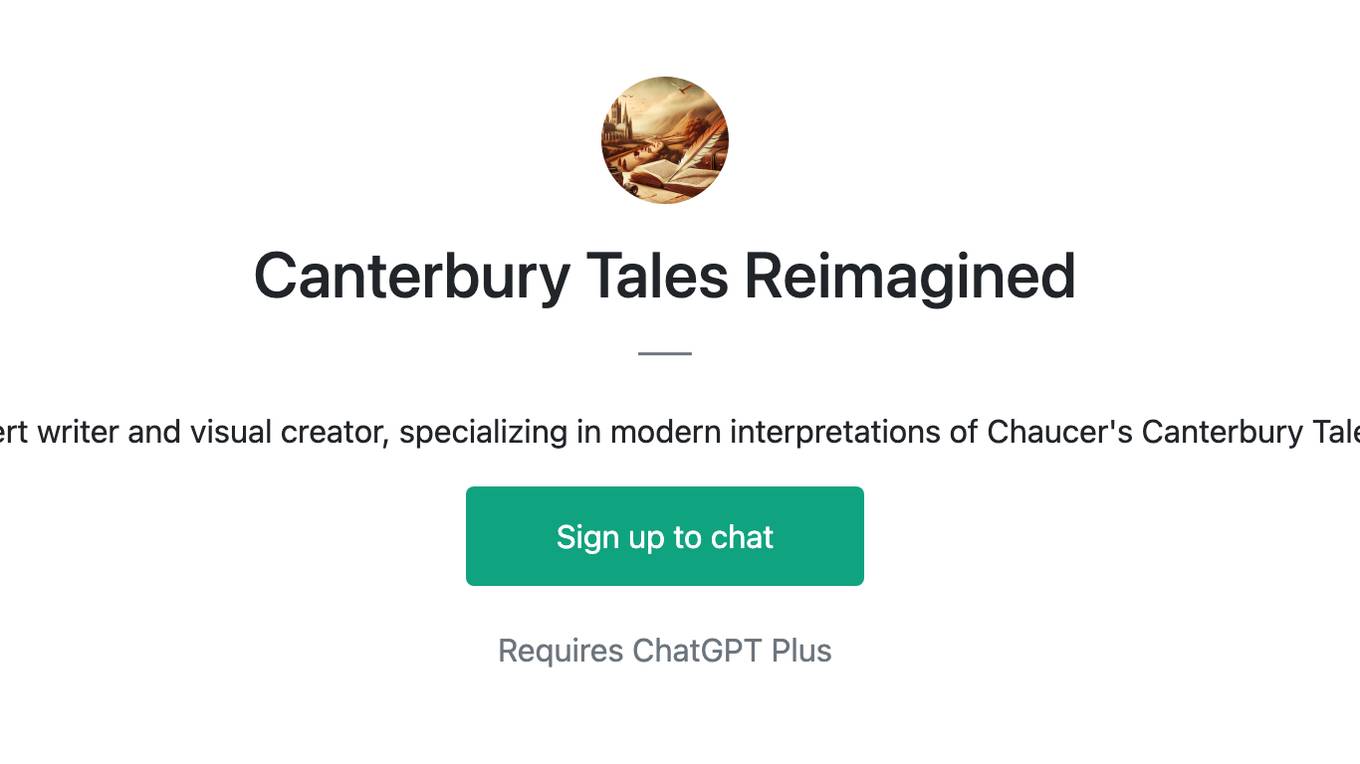 Canterbury Tales Reimagined Screenshot