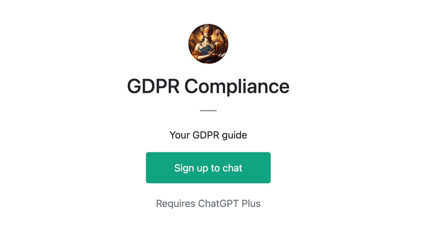 GDPR Compliance Screenshot