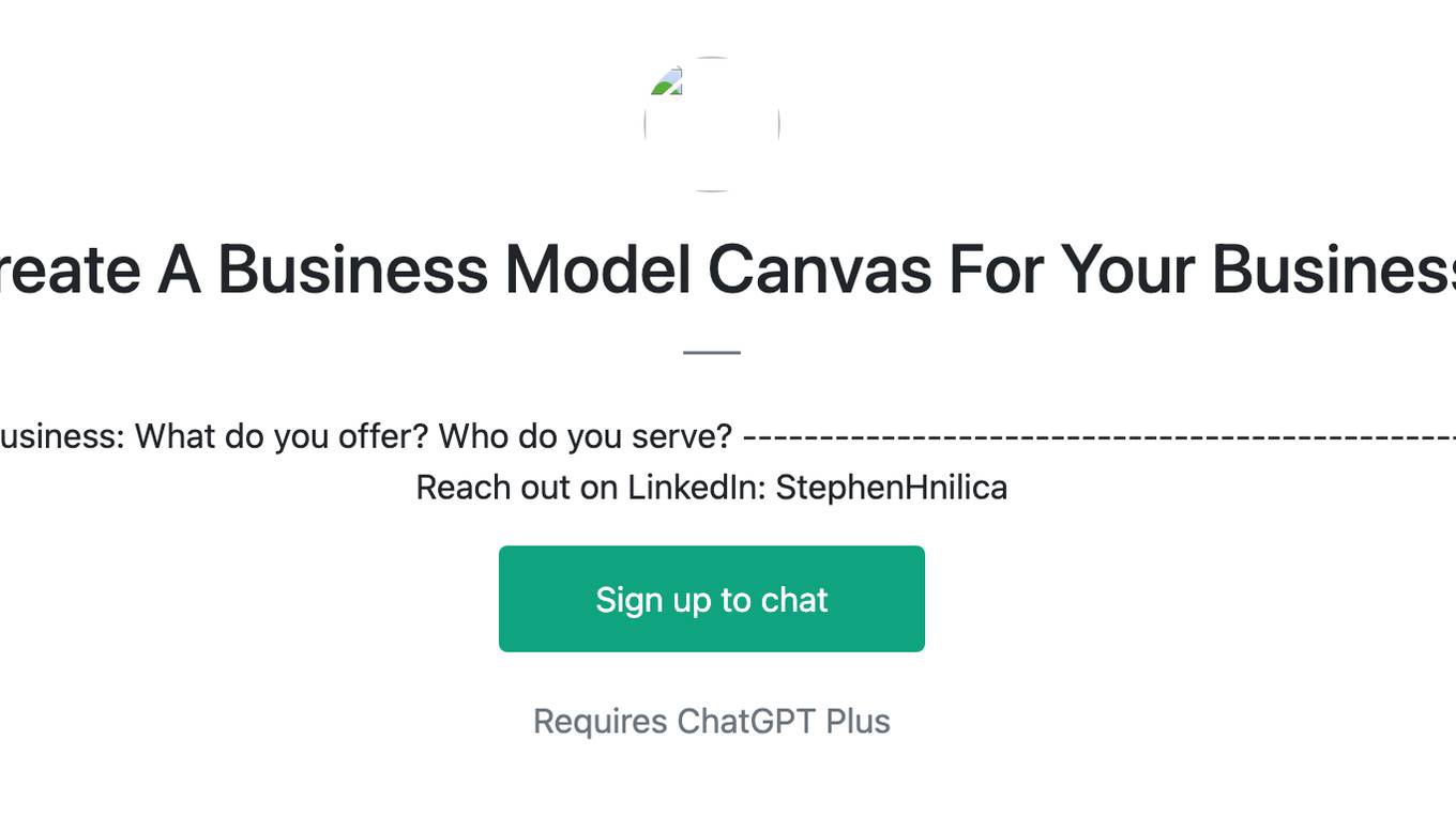 Create A Business Model Canvas For Your Business Screenshot