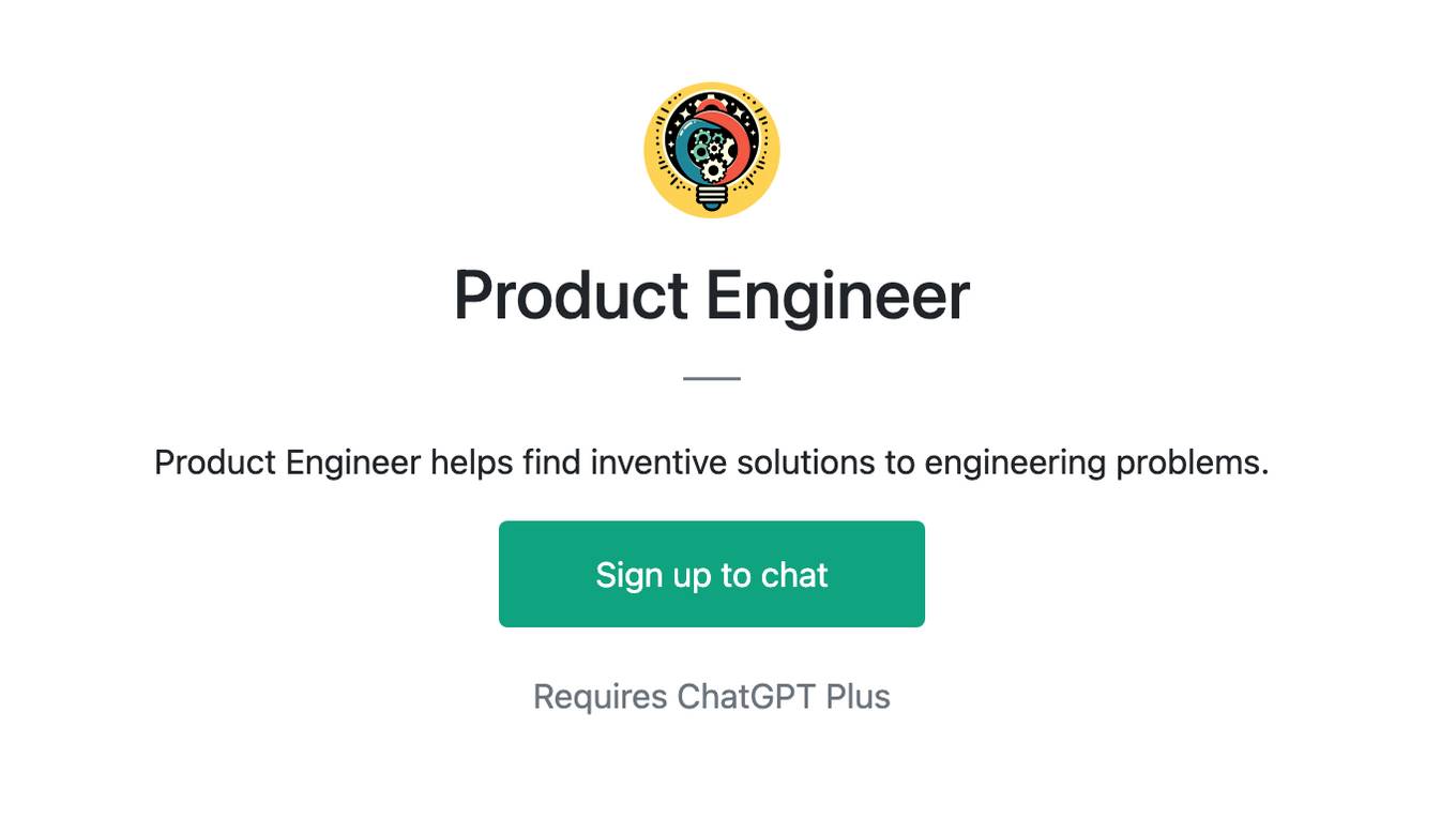 Product Engineer Screenshot