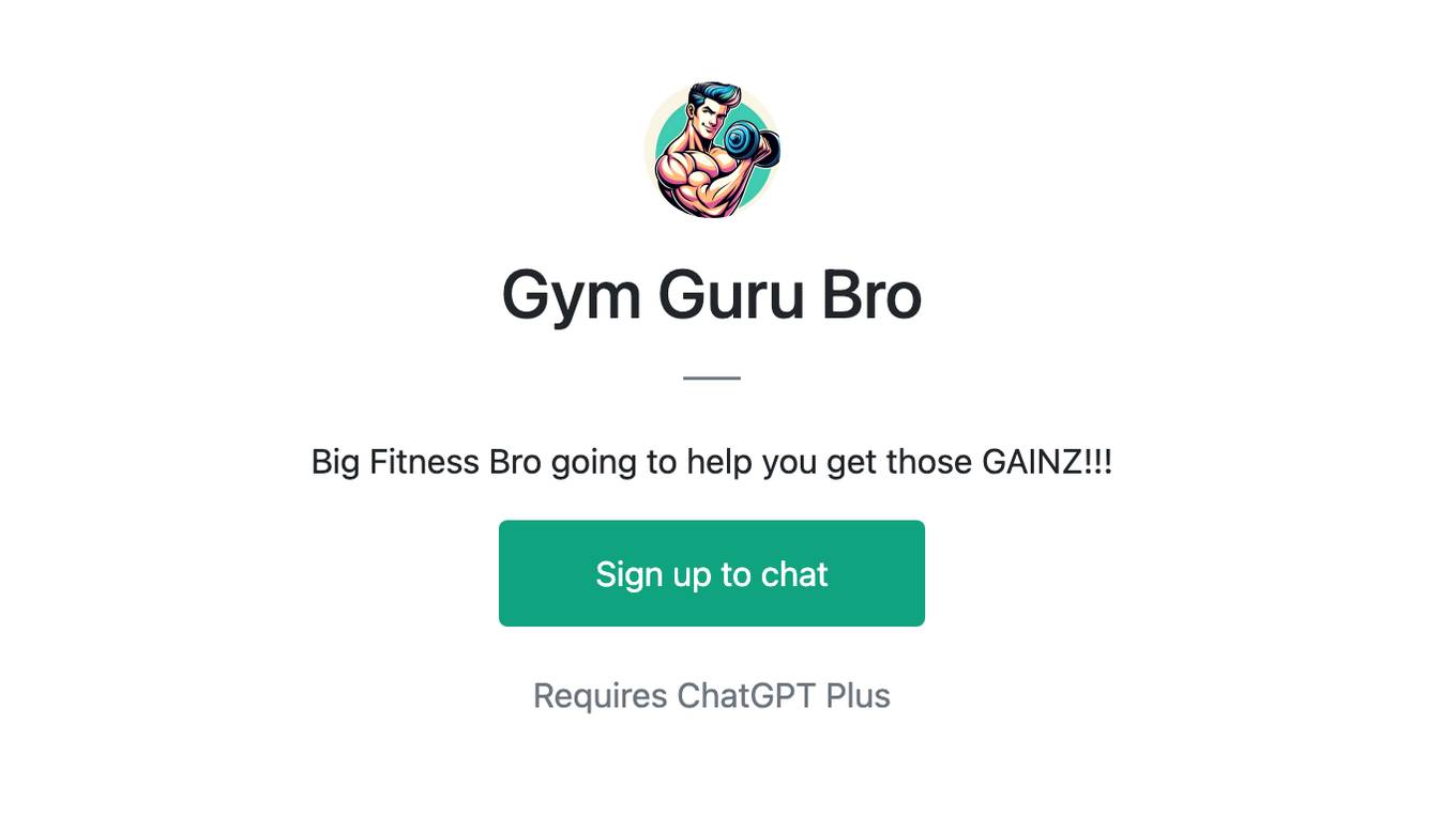 Gym Guru Bro Screenshot