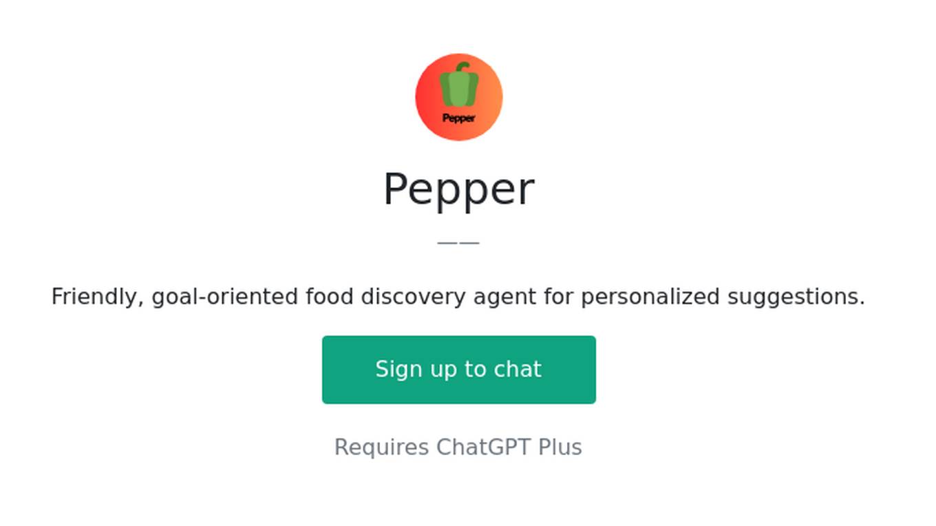 Pepper Screenshot