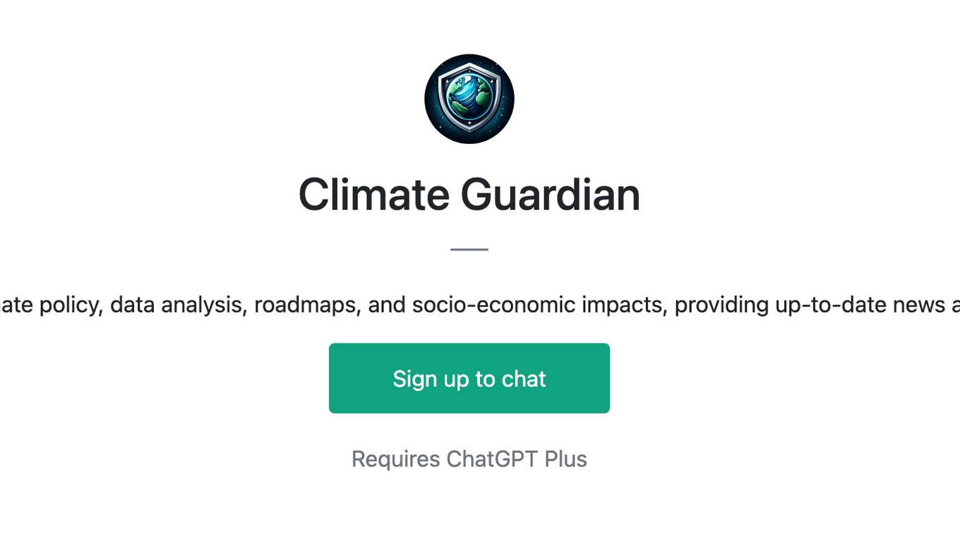 Climate Guardian Screenshot