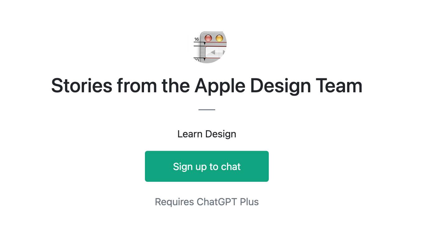 Stories from the Apple Design Team Screenshot