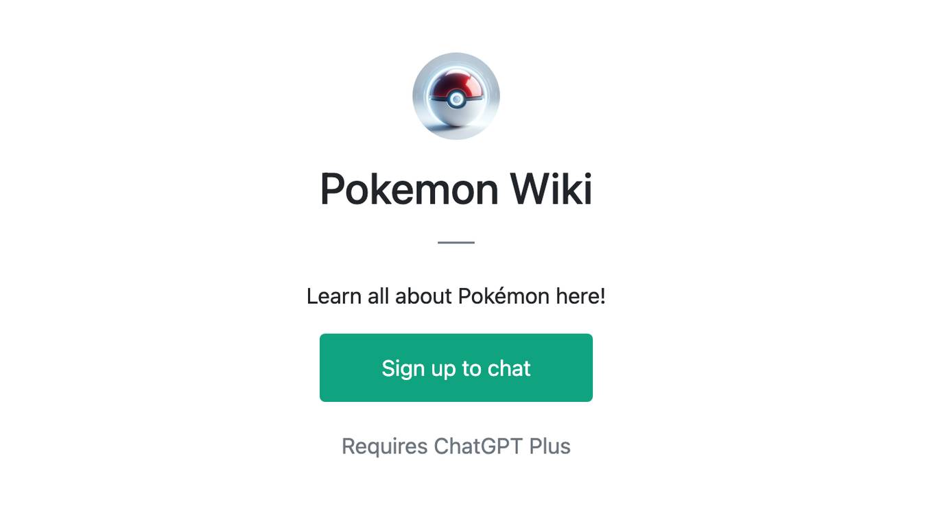 Pokemon Wiki Screenshot