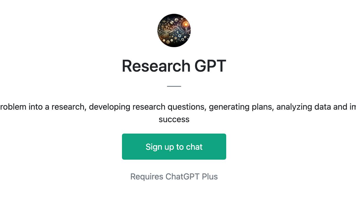 Research GPT Screenshot