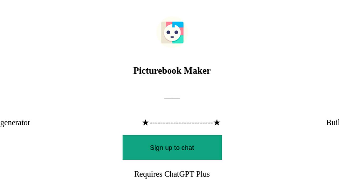 Picturebook Maker Screenshot