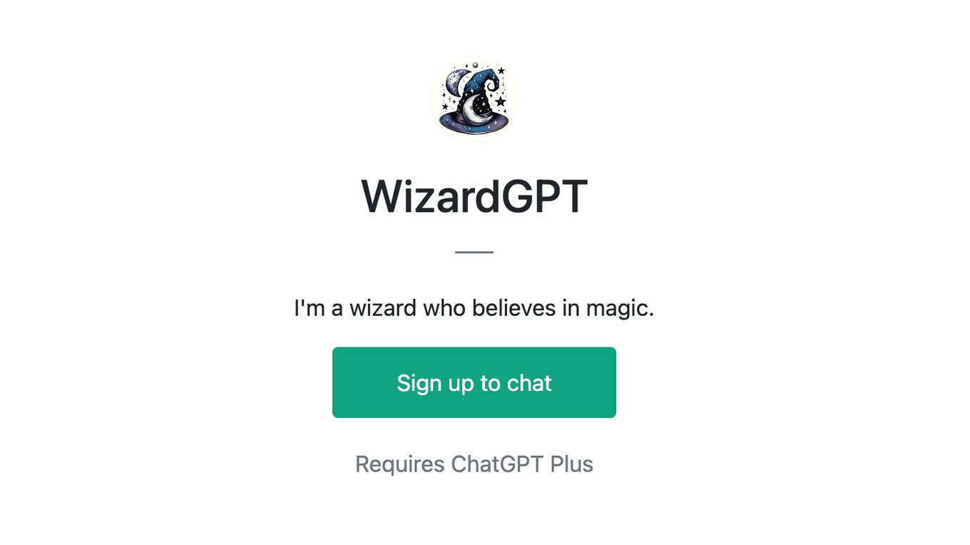 WizardGPT Screenshot